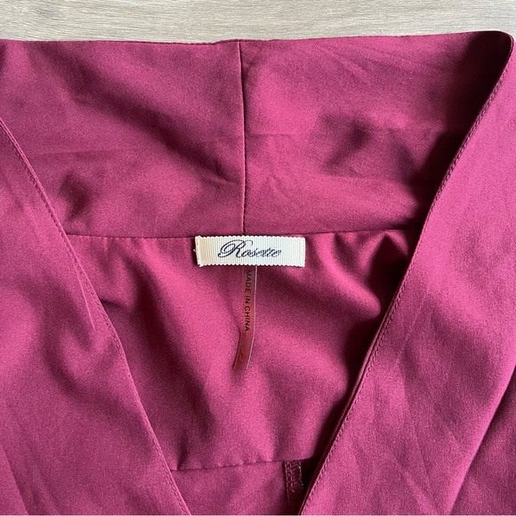 Rosette Maroon Blazer - Picture 4 of 6